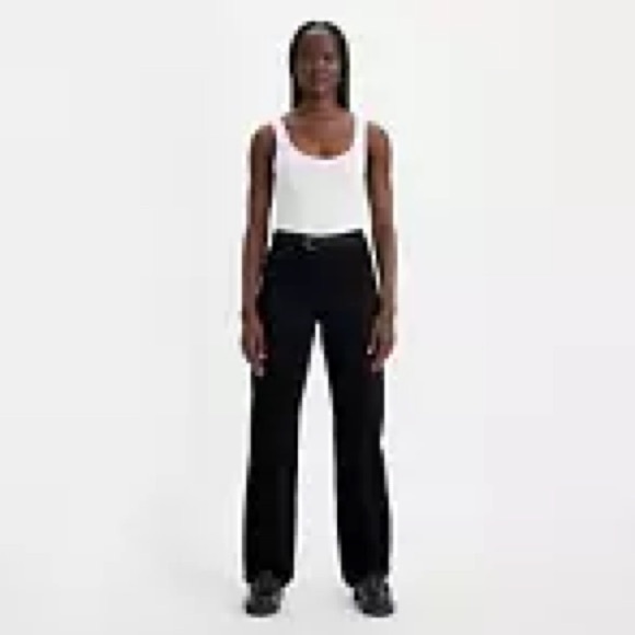 Levi’s 501® '90S WOMEN'S JEANS in Rinsed Blacktop Sz 26W 30L - Picture 5 of 5